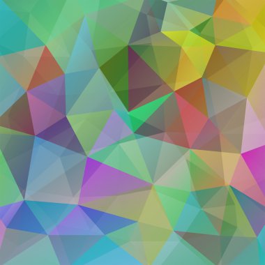 renkli üçgen oluşan arka plan