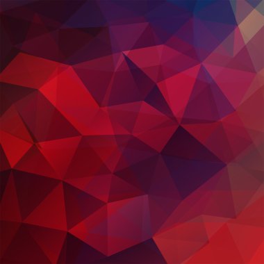 arka plan kırmızı, mor, kahverengi üçgen oluşan