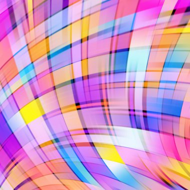 Renkli düz ışık çizgileri arka plan. Pembe, mavi, sarı renkler