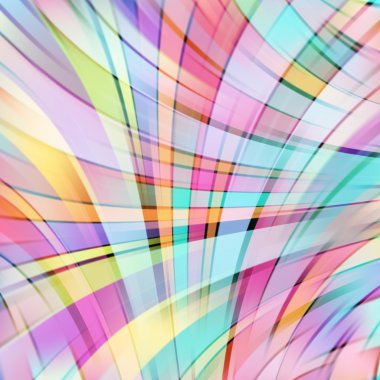 Renkli düz ışık çizgileri arka plan. Pembe, mavi, sarı renkler