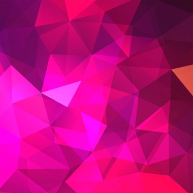 pembe üçgen, vektör çizim oluşan arka plan