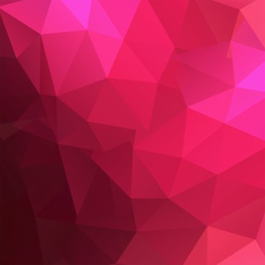 pembe üçgen, vektör çizim oluşan arka plan