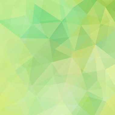 arka plan yeşil üçgenler, vektör çizim oluşan