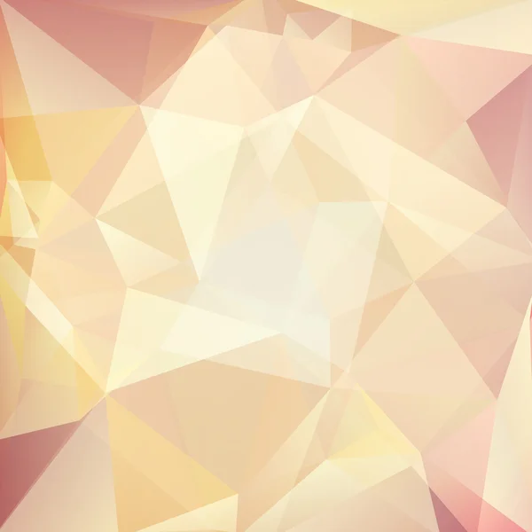 米色的三角形组成的抽象背景 — 图库矢量图片