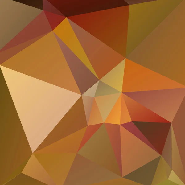 Abstract background consisting of brown triangles — Stock Vector