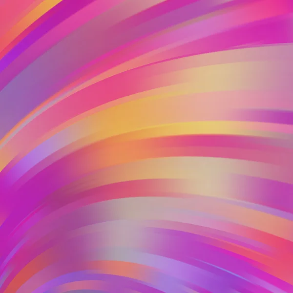 Colorato sfondo linee di luce liscia. Colori giallo, rosa, viola — Vettoriale Stock