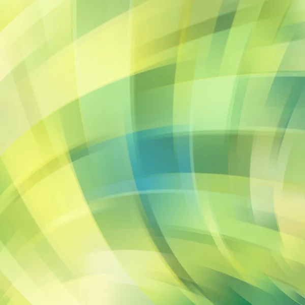 Bunte glatte Lichtlinien Hintergrund. grün, blau, gelb. Vektorillustration — Stockvektor