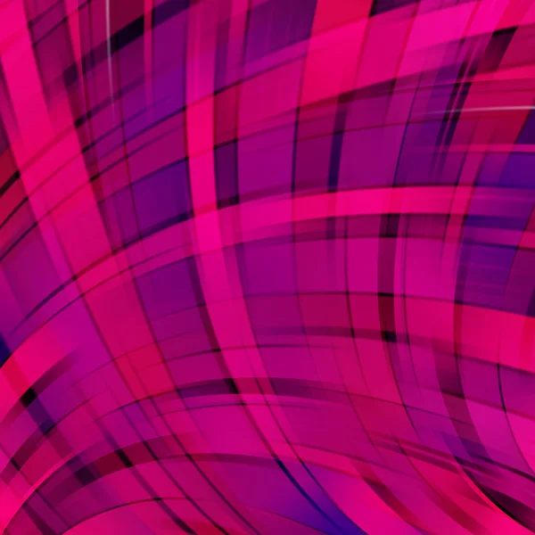 カラフルな滑らかな光のライン背景。ピンク、紫、青の色 — ストックベクタ