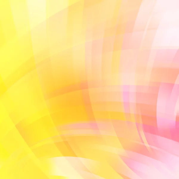 Coloridas líneas de luz lisa de fondo. Rosa, amarillo, naranja — Vector de stock