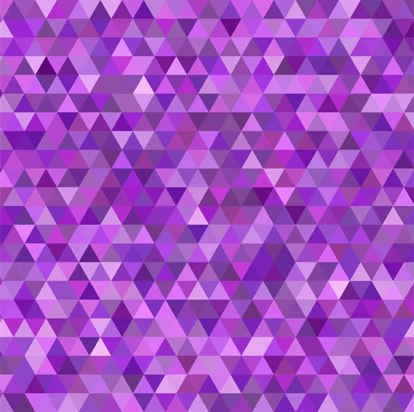 Abstract background consisting of small violet triangles — Stock Vector