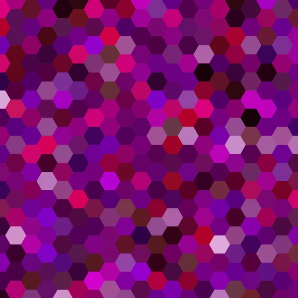 Abstract background consisting of pink, purple hexagons, vector illustration — Stockový vektor