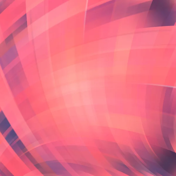 カラフルな滑らかな光のライン背景。ピンク、オレンジ色. — ストックベクタ