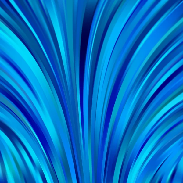 Fondo abstracto vector azul. Coloridas líneas de luz lisa fondos — Vector de stock