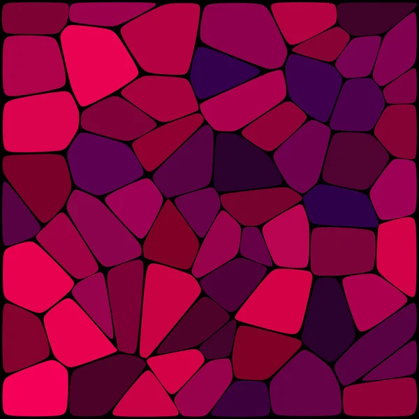 Abstraktní pozadí skládající se z červené, fialové, černé geometrických tvarů — Stockový vektor