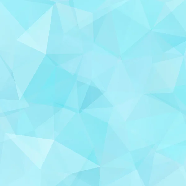 Abstract background consisting of blue triangles, vector illustration — Stock Vector