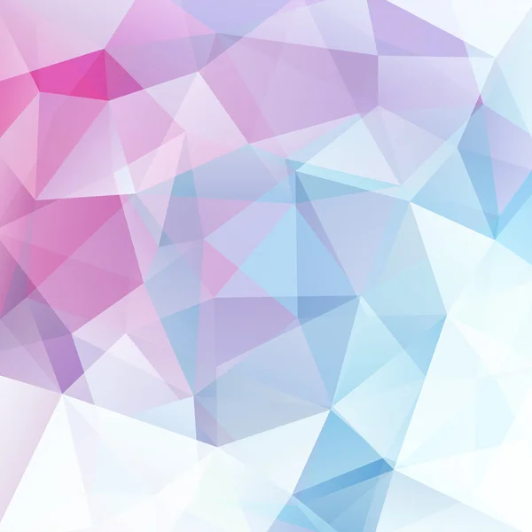 Abstract background consisting of pink, blue triangles, vector ilustration — Stockový vektor