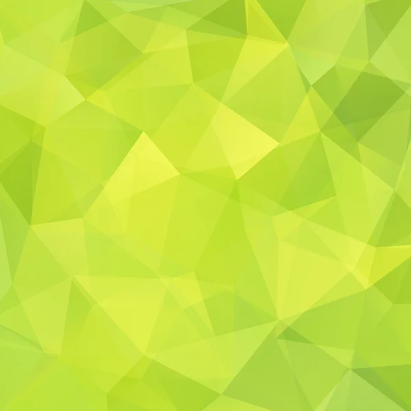 Fundo abstrato composto por triângulos verdes, ilustração vetorial — Vetor de Stock