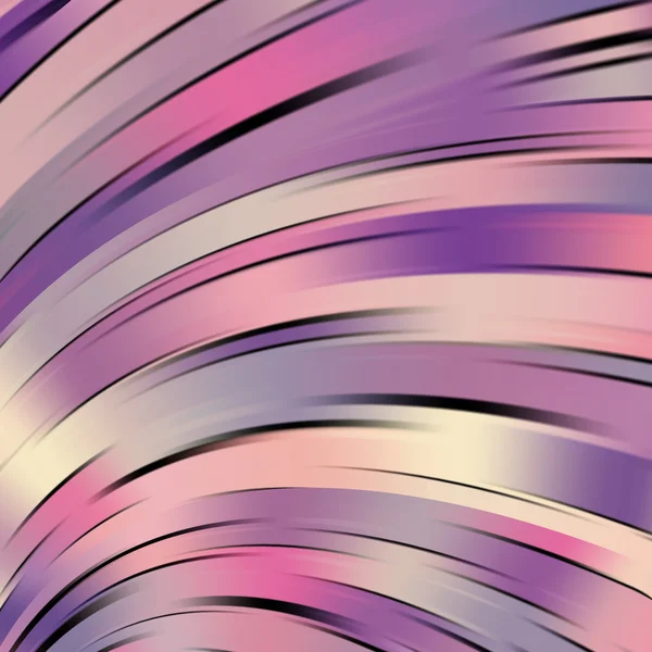 Colorful smooth light lines background. pink, purple, yellow colors. Vector illustration — 스톡 벡터