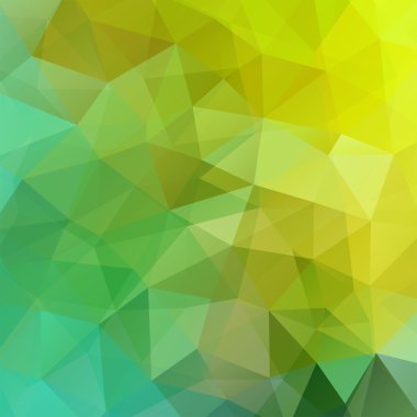 yeşil üçgen oluşan arka plan