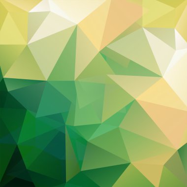 yeşil, sarı üçgen oluşan arka plan