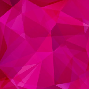 pembe üçgen, vektör çizim oluşan arka plan