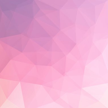 pembe üçgen, vektör çizim oluşan arka plan
