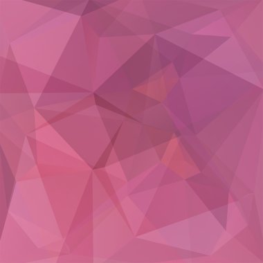 pembe üçgen, vektör çizim oluşan arka plan