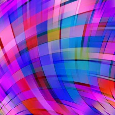 Renkli düz ışık çizgileri arka plan. Pembe, mavi renkler. Vektör çizim