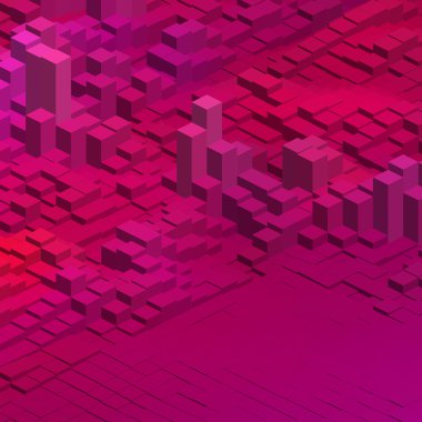 Cubes in an abstract pattern for a background.