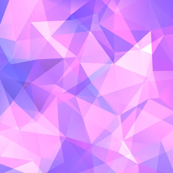 Abstract background consisting of pink triangles, vector illustration — Stock Vector