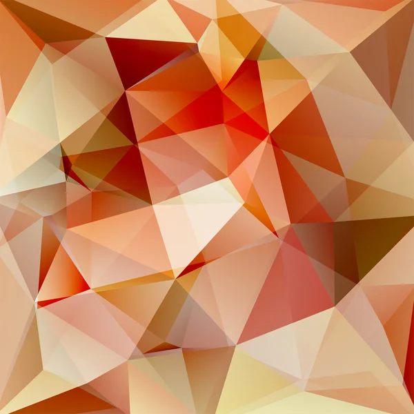 Fond abstrait composé de triangles bruns, illustration vectorielle — Image vectorielle