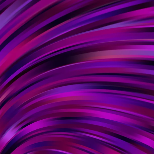 Colorful smooth light lines background. Pink, purple, black colors. Vector illustration — 스톡 벡터