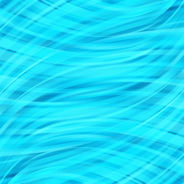 Fond de lignes lumineuses lisses. Couleur bleue. Illustration vectorielle — Image vectorielle