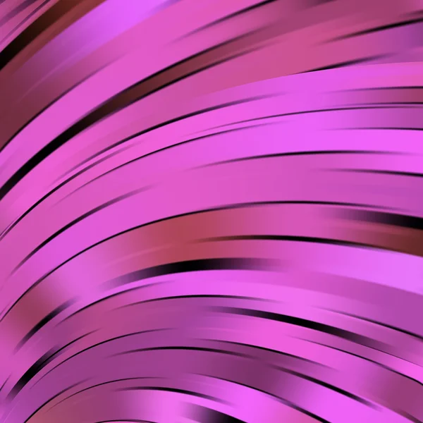Illustration vectorielle du fond abstrait rose avec des lignes courbes de lumière floue. Illustration géométrique vectorielle . — Image vectorielle