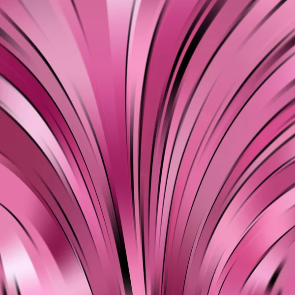 Fond de lignes lumineuses lisses. Des couleurs roses. Illustration vectorielle . — Image vectorielle