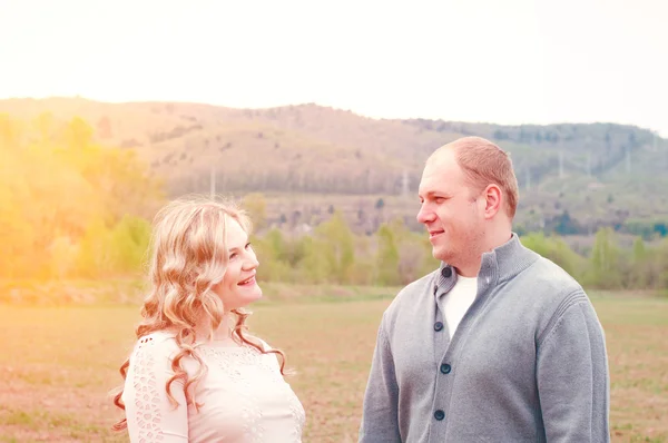 Happy family couple — Stock Photo, Image