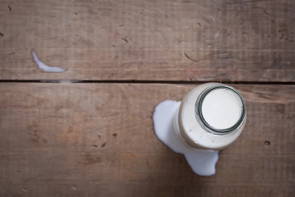 Bottle of milk — Stock Photo, Image