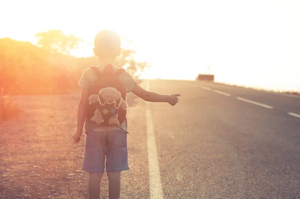 Niño perdido — Foto de Stock