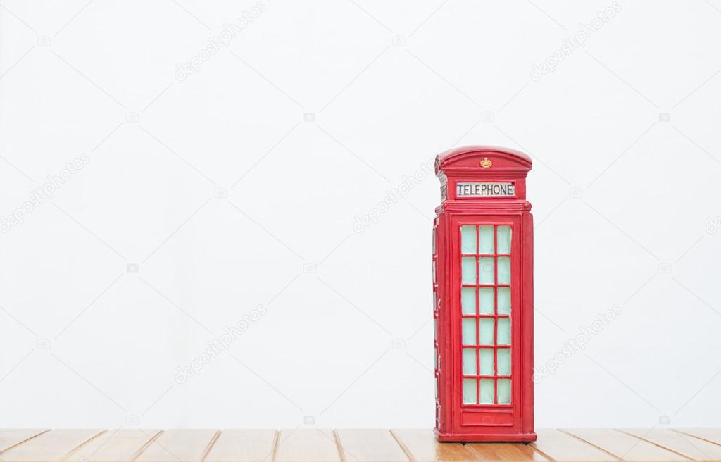 red british phone booth