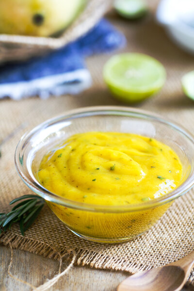 Mango salad dressing