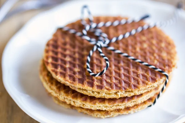 Stack of Stroopwafels — Stock Photo, Image