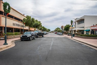 Yuma, AZ, ABD - 22 Aralık 2019: Lutes Kumarhanesi Restoranı