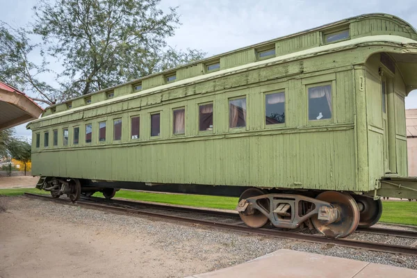 Colorado River Usa December 2019 Old Fashioned Scenic Railroad Car — Stock Photo, Image