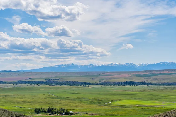 Una Vista Panorámica Madison Buffalo Jump Montana —  Fotos de Stock