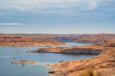 Glen Canyon Ulusal Eğlence Bölgesi, Arizona 'daki Powell Gölü.