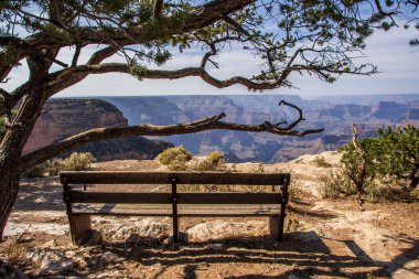 Arizona 'daki Büyük Kanyon Ulusal Parkı manzarası