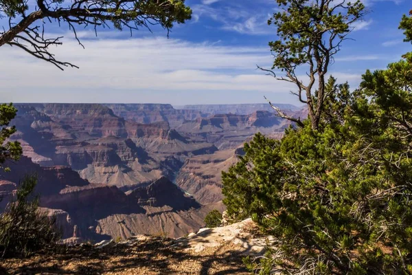 Una Vista Panorámica Del Parque Nacional Del Gran Cañón Arizona — Foto de Stock