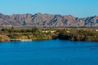 Arizona, Yuma 'nın manzarası.