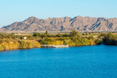 Arizona, Yuma 'nın manzarası.
