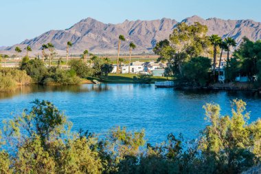 Arizona, Yuma 'nın manzarası.